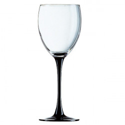 Чаши за вино на черно столче 250 сс на ниска цена от MaxShop