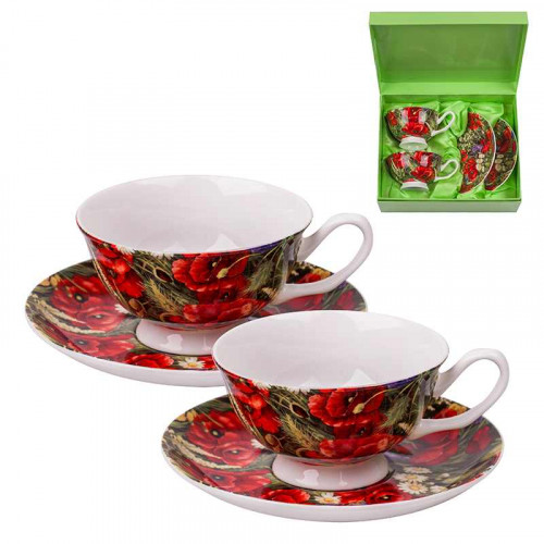 Макове к-кт 2 чаши матине от MaxShop Макове к-кт 2 чаши матине на ниска цена от MaxShop