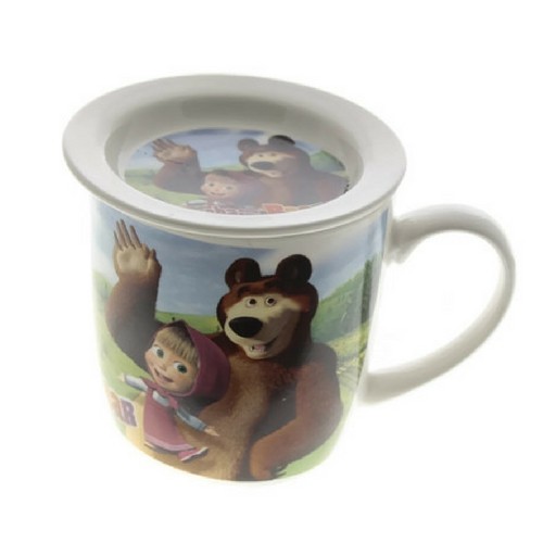Чаша за мляко Маша и Мечока от MaxShop Чаша за мляко Маша и Мечока на ниска цена от MaxShop