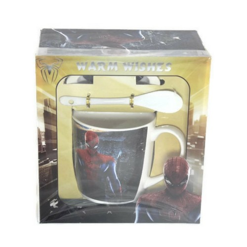 Чаша за мляко Спайдърмен от MaxShop Чаша за мляко Спайдърмен на ниска цена от MaxShop