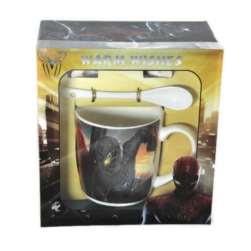 Чаша за мляко Спайдърмен от MaxShop Чаша за мляко Спайдърмен на ниска цена от MaxShop