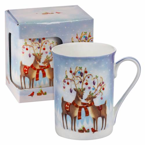 Коледна чаша еленчета Mug от MaxShop Коледна чаша еленчета Mug на ниска цена от MaxShop