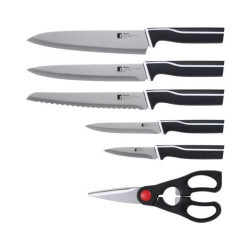Комплект от 5 ножа с ножица KYOTO на ниска цена от Max-Shop