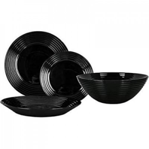 Сервиз за хранене Luminarc Harena Black от MaxShop Сервиз за хранене Luminarc Harena Black на ниска цена от MaxShop