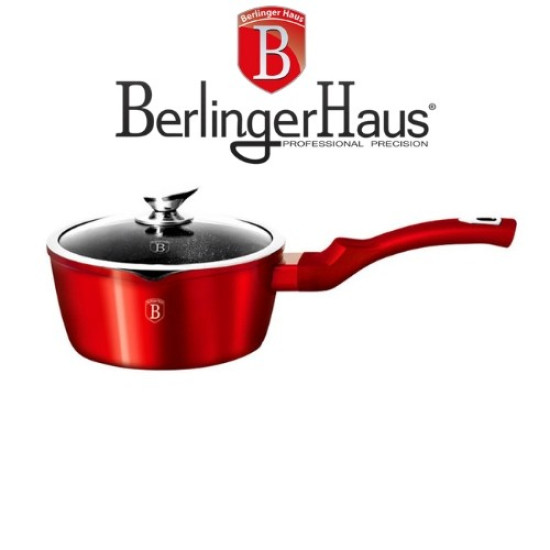 Касерола с капак Burgundi Metalic Line Berlinger Haus от MaxShop Касерола с капак Burgundi Metalic Line Berlinger Haus на ниска цена от Max-Shop