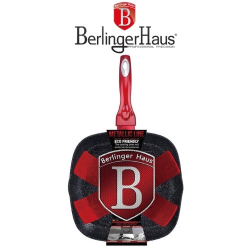 Грил тиган Burgundi Metalic Line Berlinger Haus от MaxShop Грил тиган Burgundi Metalic Line Berlinger Haus на ниска цена от MaxShop
