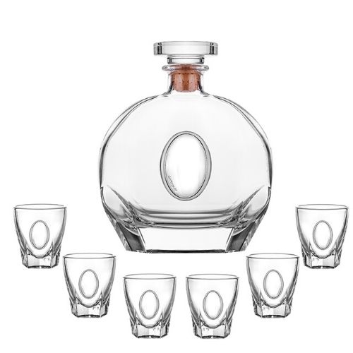 Сет 6 чаши и бутилка от MaxShop Сет 6 чаши и бутилка на ниска цена от MaxShop