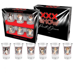 Стриптийз чаши шот ХХХ Show на ниска цена от MaxShop