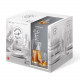 Комплект от 6 чаши за уиски с гарафа Cassiopea от MaxShop Комплект от 6 чаши за уиски с гарафа Cassiopea на ниска цена от MaxShop