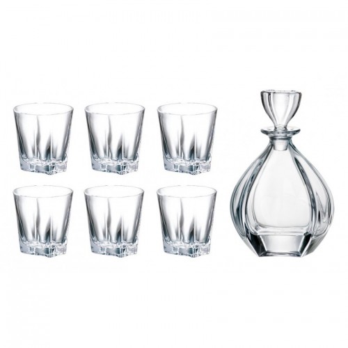 Сервиз за уиски с гарафа - Laguna Bohemia от MaxShop Сервиз за уиски с гарафа - Laguna Bohemia на ниска цена от MaxShop