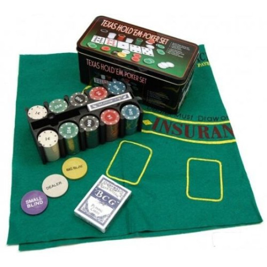 Покер сет texas holdem poker set от MaxShop Покер сет texas holdem poker set на ниска цена от Max-Shop
