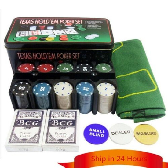 Покер сет texas holdem poker set от MaxShop Покер сет texas holdem poker set на ниска цена от Max-Shop