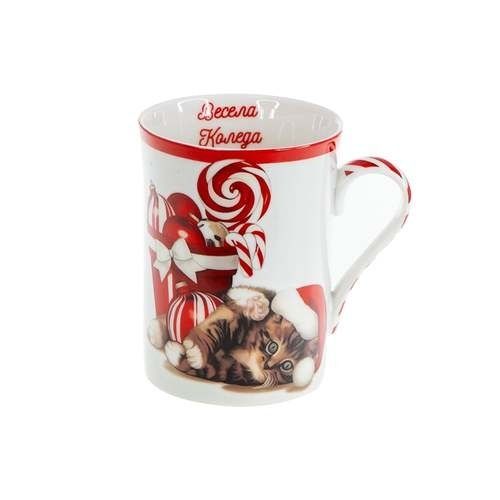 Коледна чаша Котенце от MaxShop Коледна чаша Котенце на ниска цена от MaxShop