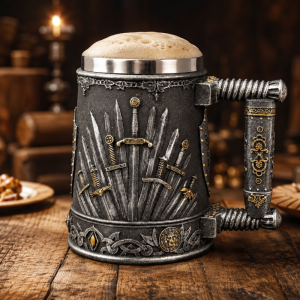 Подаръчна чаша за бира Game of Thrones с метална вътрешност