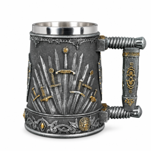 Подаръчна чаша за бира Game of Thrones с метална вътрешност