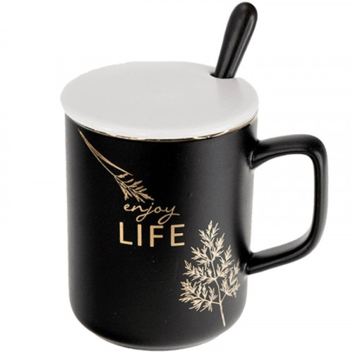 Порцеланова чаша 360мл Enjoy Life от MaxShop Порцеланова чаша 360мл Enjoy Life на ниска цена от MaxShop