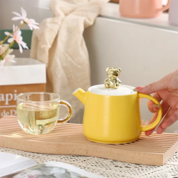 Луксозен комплект за чай Мече на ниска цена от Max-Shop