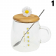Чаша за чай Маргаритки на ниска цена от MaxShop