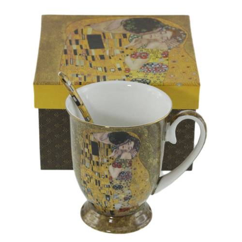 Чаша за чай Целувката на ниска цена от MaxShop