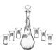 Сет бутилка + 6 чаши Лоза на ниска цена от MaxShop