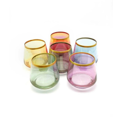 Комплект от 6 чаши за уиски Colors на ниска цена от MaxShop
