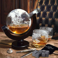 Сервиз за уиски с Чаши – Глобус