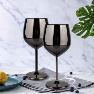 Метални чаши за червено вино 500 ml