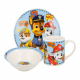Детски сервиз за хранене от порцелан - Paw Patrol от MaxShop Детски сервиз за хранене от порцелан - Paw Patrol на ниска цена от MaxShop