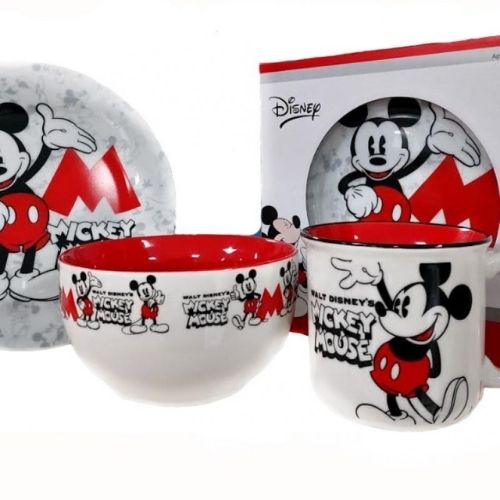Детски сервиз за хранене Mickey Mouse от MaxShop Детски сервиз за хранене Mickey Mouse на ниска цена от MaxShop