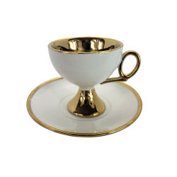 Комплект чаши за кафе Gold Marble на ниска цена от MaxShop