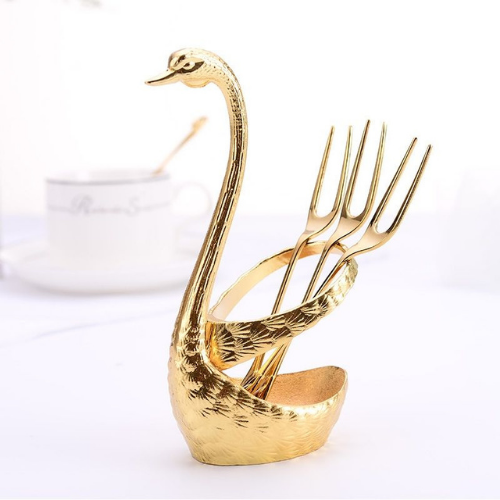 К-т лебед с вилички Golden Feathers от MaxShop К-т лебед с вилички Golden Feathers на ниска цена от MaxShop
