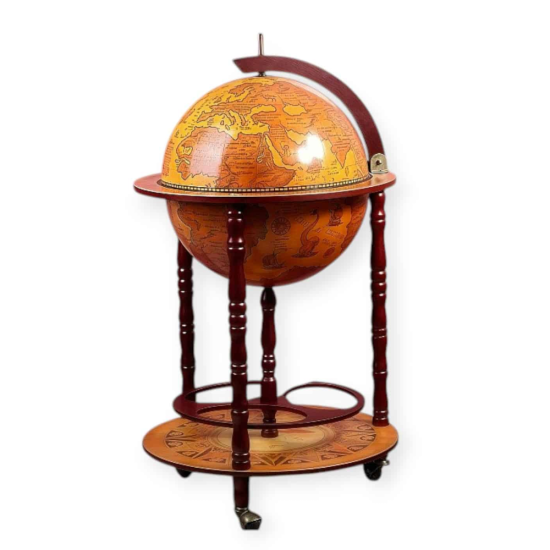 Подарък за мъж, който има всичко Незабравим подарък за мъж - ретро бар глобус с небесно царство