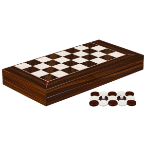 Луксозен комплект шах и табла Premium Walnut