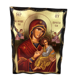 Икона св. Богородица с младенеца на ниска цена от Max-Shop