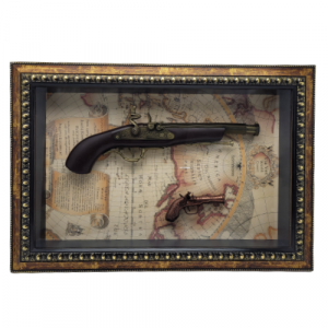 Картина античен пистолет