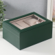 Кутия за бижута изумрудено зелена на ниска цена от MaxShop