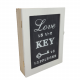 Кутия за ключове Love is the key to happiness на ниска цена от MaxShop