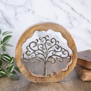 Дървена статуетка "Дървото на живота"