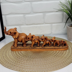 Статуетка на семейство от пет слона на ниска цена от Max-Shop