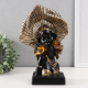 Модерна етно фигура Декоративна фигура "Златна Царица" в контрастни цветове черно и златно