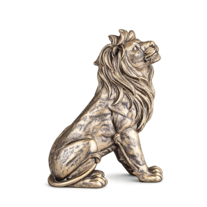 Фигура седящ лъв