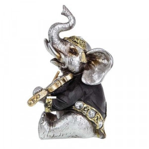 Декоративна статуетка - Слон цигулар