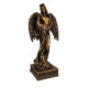 Декоративна статуетка Фортуна богиня на изобилието и късмета с цвят античен бронз