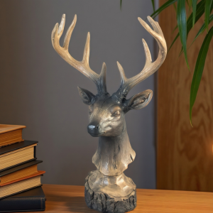 Статуетка елен с рога
