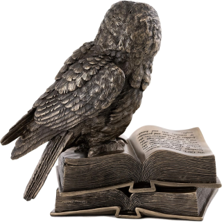 Статуетка "Бухал върху Книги" Veronese