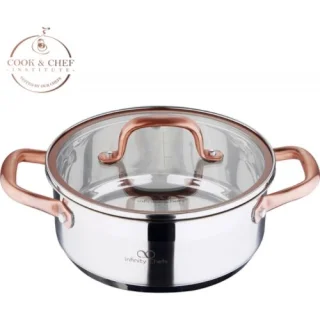 Тенджера Infinity Chefs 20 см, 2.3 л на ниска цена от Max-Shop