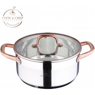 Тенджера Bergner Infinity Chefs Copper, 24 см, 4.5 литра