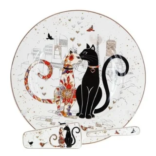 Сервиз за торта Cat Collection на ниска цена от Max-Shop